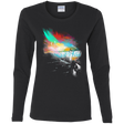 T-Shirts Black / S Sunset on The Wall Women's Long Sleeve T-Shirt