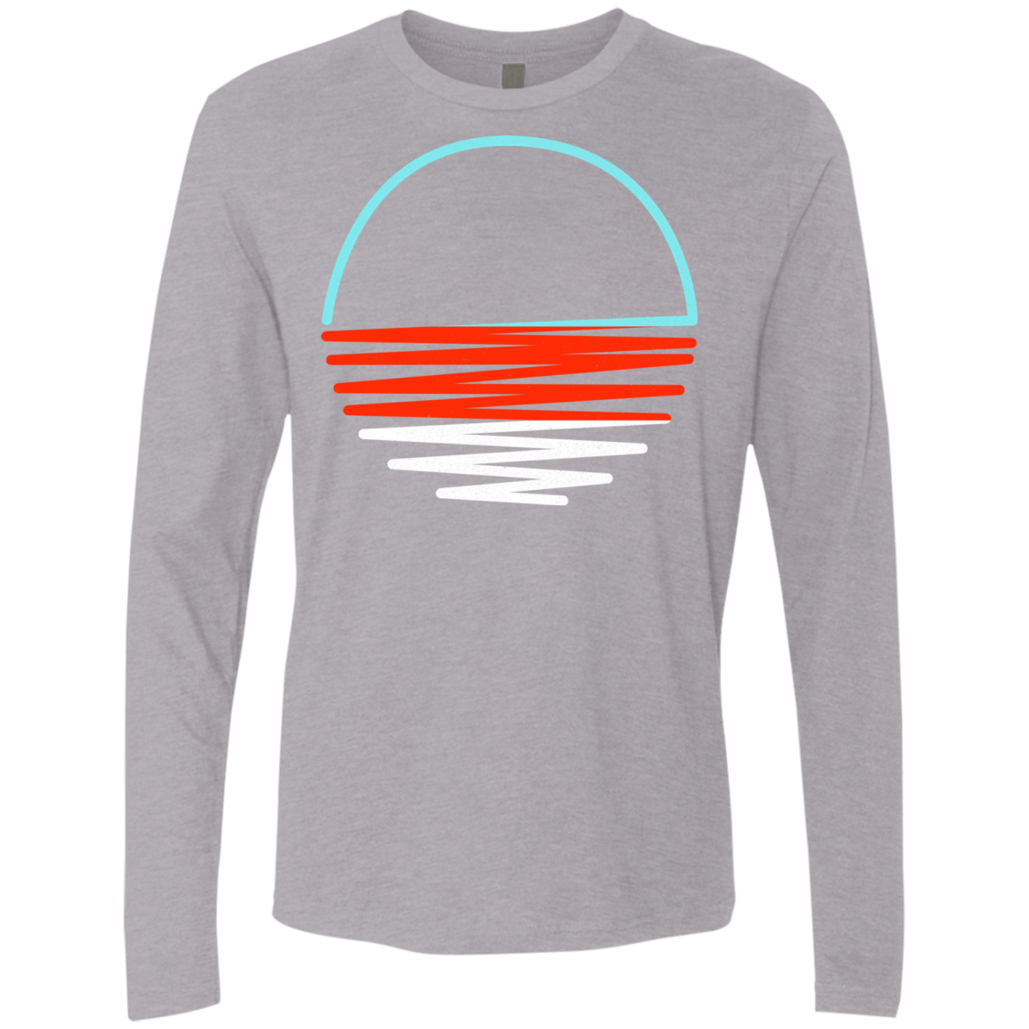 Sunset Shine Men's Premium Long Sleeve