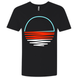 T-Shirts Black / X-Small Sunset Shine Men's Premium V-Neck