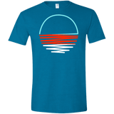 Sunset Shine Men's Semi-Fitted Softstyle