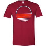 Sunset Shine Men's Semi-Fitted Softstyle