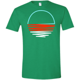 Sunset Shine Men's Semi-Fitted Softstyle