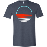 Sunset Shine Men's Semi-Fitted Softstyle