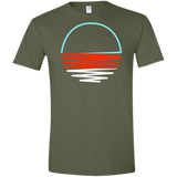 Sunset Shine Men's Semi-Fitted Softstyle