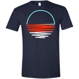 Sunset Shine Men's Semi-Fitted Softstyle