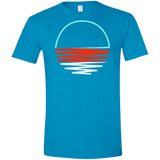 Sunset Shine Men's Semi-Fitted Softstyle