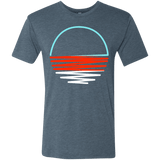 T-Shirts Indigo / S Sunset Shine Men's Triblend T-Shirt