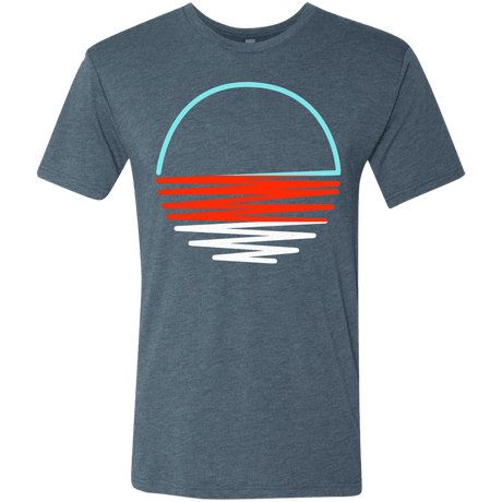 T-Shirts Indigo / S Sunset Shine Men's Triblend T-Shirt