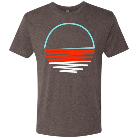 T-Shirts Macchiato / S Sunset Shine Men's Triblend T-Shirt