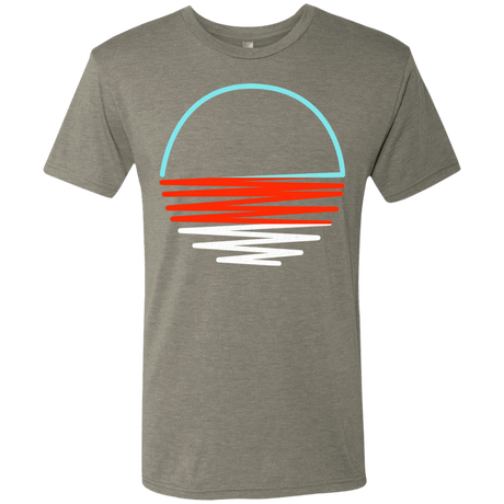 T-Shirts Venetian Grey / S Sunset Shine Men's Triblend T-Shirt