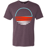 T-Shirts Vintage Purple / S Sunset Shine Men's Triblend T-Shirt