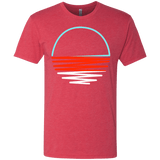 T-Shirts Vintage Red / S Sunset Shine Men's Triblend T-Shirt