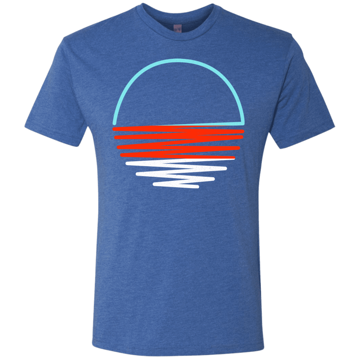T-Shirts Vintage Royal / S Sunset Shine Men's Triblend T-Shirt