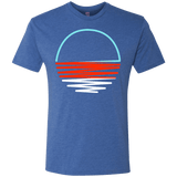 T-Shirts Vintage Royal / S Sunset Shine Men's Triblend T-Shirt