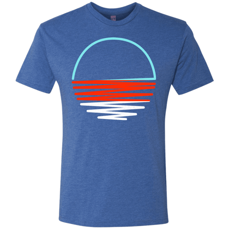 T-Shirts Vintage Royal / S Sunset Shine Men's Triblend T-Shirt