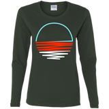 T-Shirts Forest / S Sunset Shine Women's Long Sleeve T-Shirt