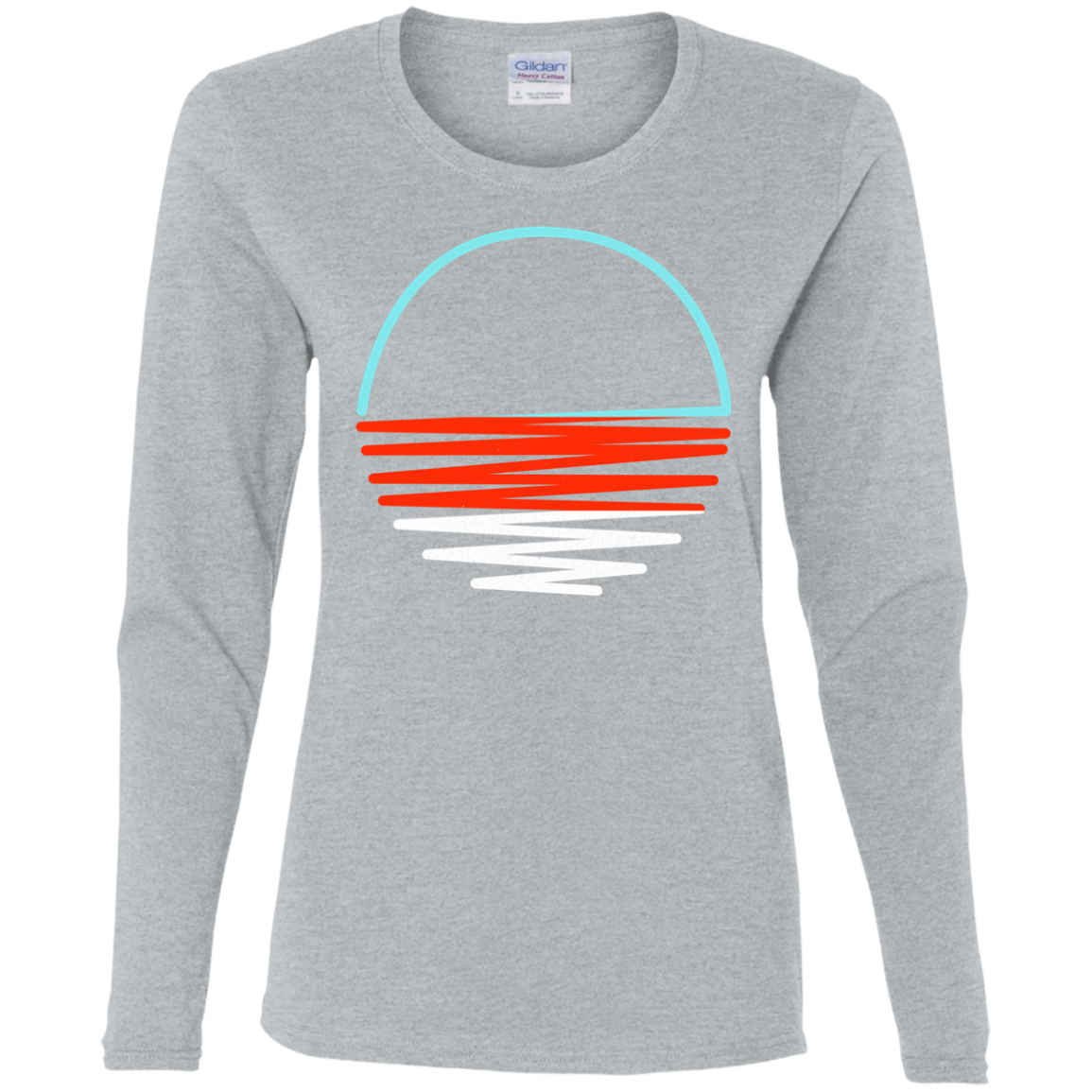 T-Shirts Sport Grey / S Sunset Shine Women's Long Sleeve T-Shirt