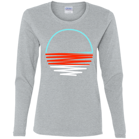 T-Shirts Sport Grey / S Sunset Shine Women's Long Sleeve T-Shirt