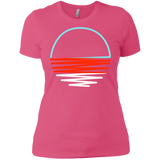 T-Shirts Hot Pink / X-Small Sunset Shine Women's Premium T-Shirt