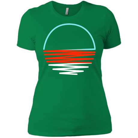 T-Shirts Kelly Green / X-Small Sunset Shine Women's Premium T-Shirt