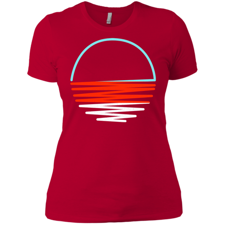 T-Shirts Red / X-Small Sunset Shine Women's Premium T-Shirt