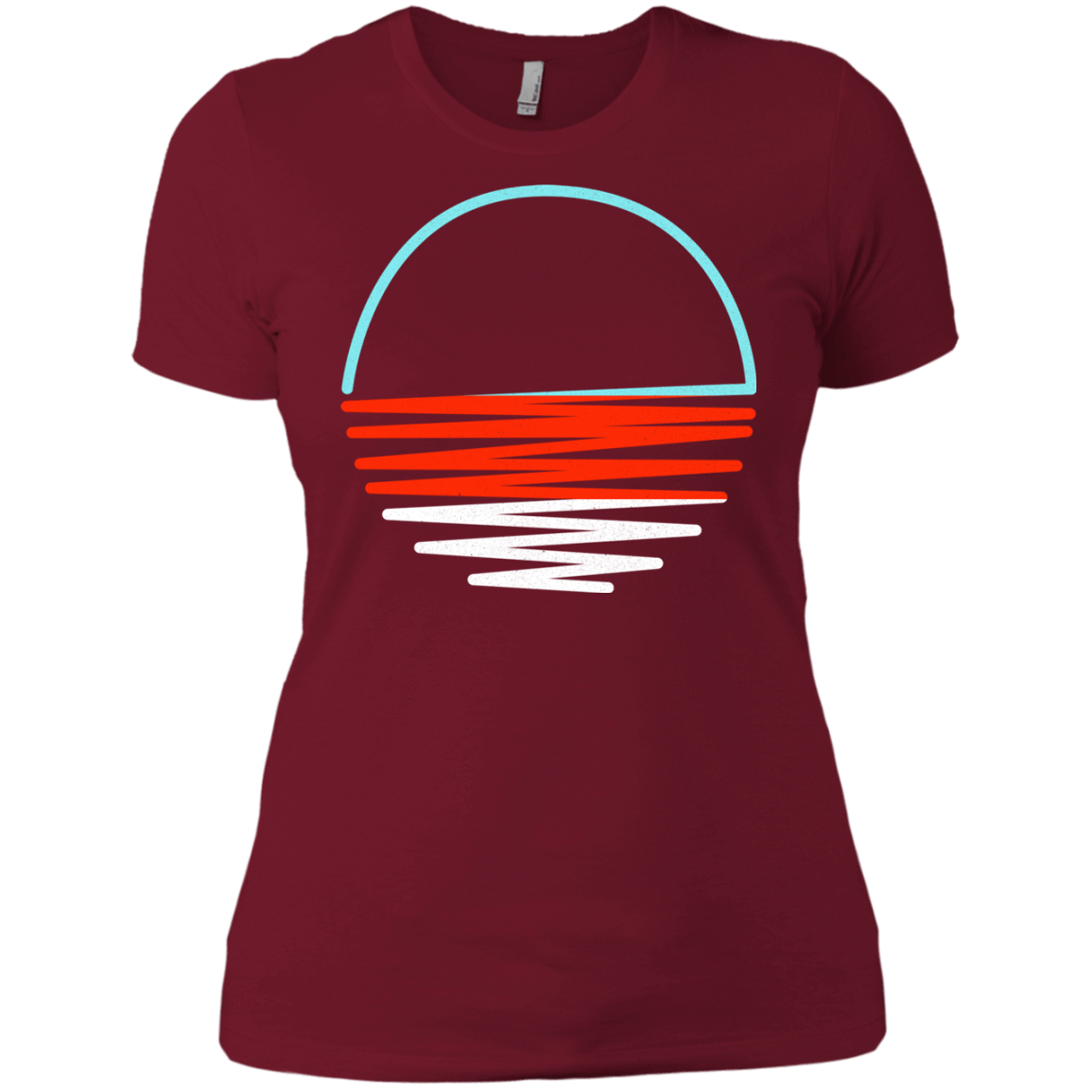 T-Shirts Scarlet / X-Small Sunset Shine Women's Premium T-Shirt