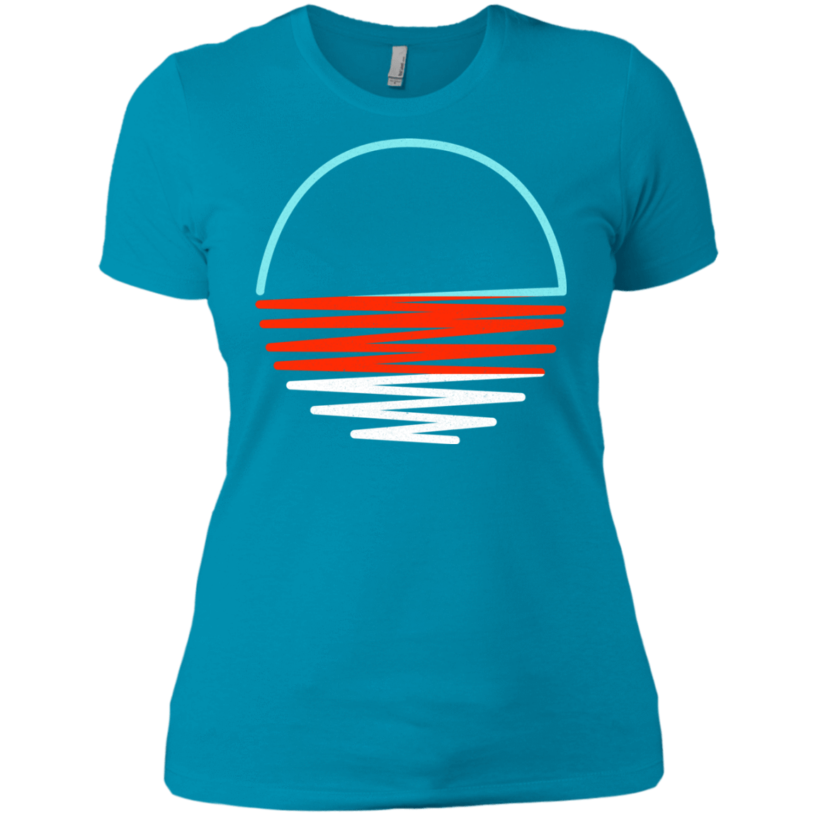 T-Shirts Turquoise / X-Small Sunset Shine Women's Premium T-Shirt