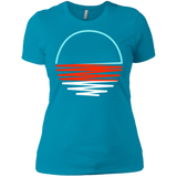 T-Shirts Turquoise / X-Small Sunset Shine Women's Premium T-Shirt