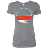 T-Shirts Premium Heather / S Sunset Shine Women's Triblend T-Shirt