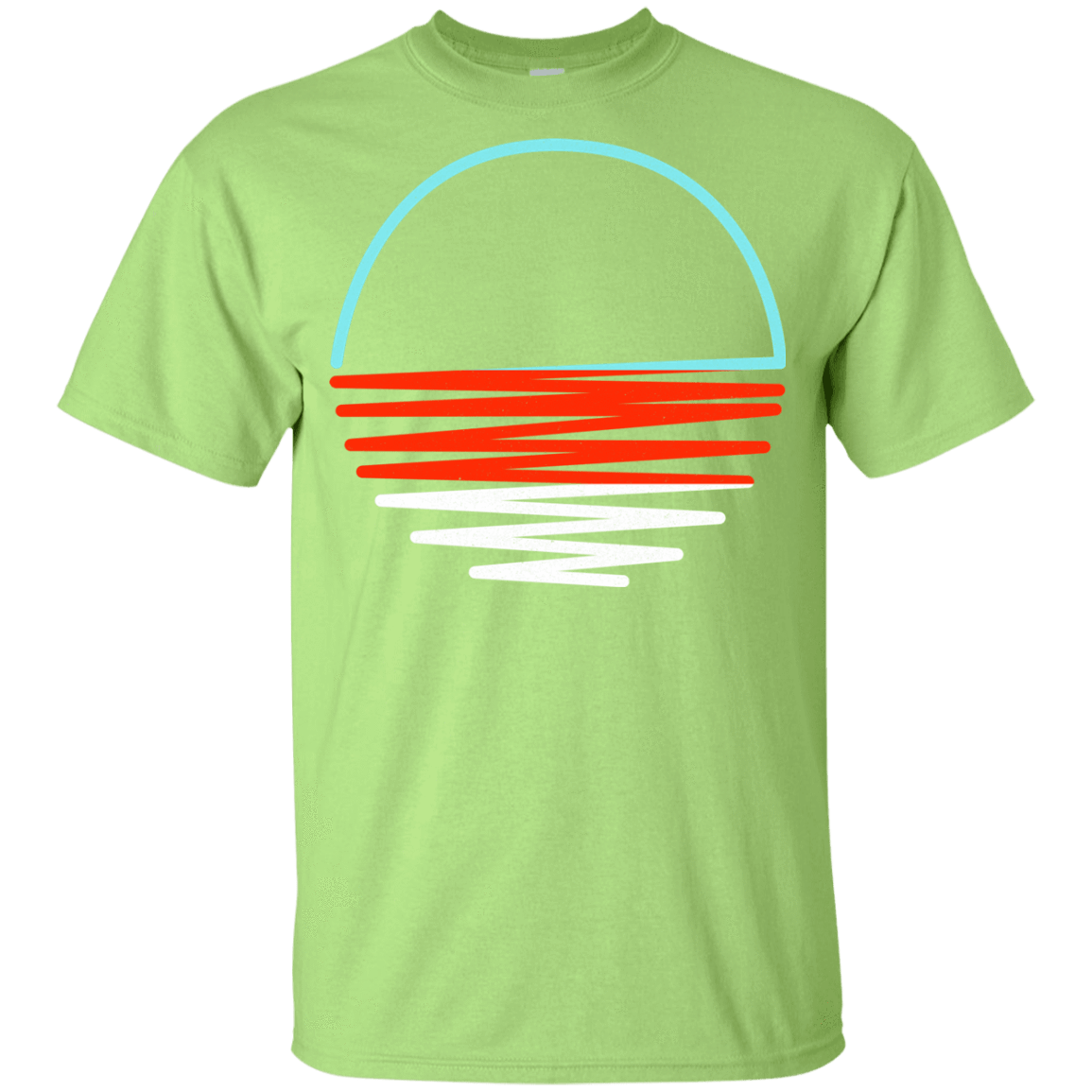 T-Shirts Mint Green / YXS Sunset Shine Youth T-Shirt