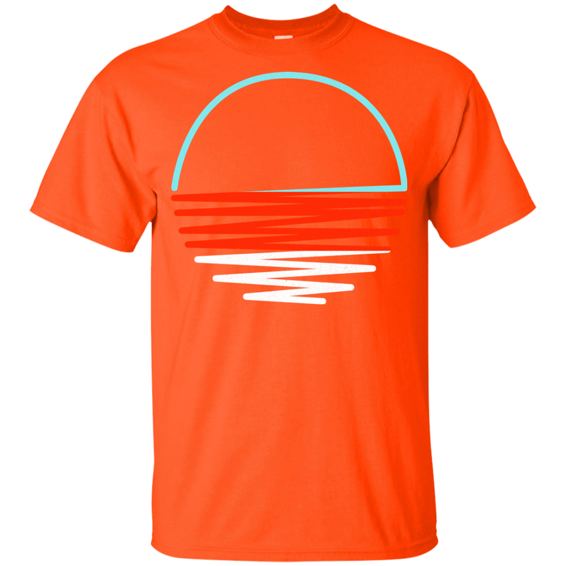 T-Shirts Orange / YXS Sunset Shine Youth T-Shirt