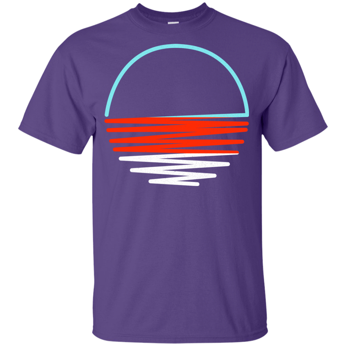 T-Shirts Purple / YXS Sunset Shine Youth T-Shirt