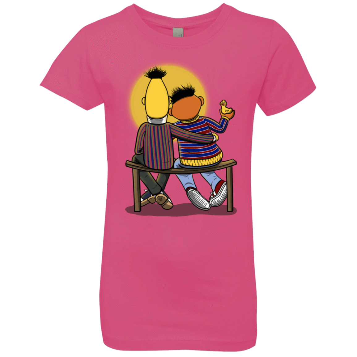 T-Shirts Hot Pink / YXS Sunset Street Girls Premium T-Shirt