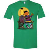 T-Shirts Heather Irish Green / S Sunset Street Men's Semi-Fitted Softstyle