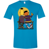 T-Shirts Sapphire / S Sunset Street Men's Semi-Fitted Softstyle