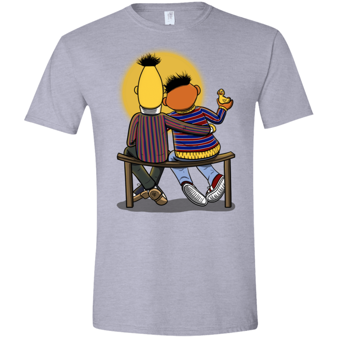 T-Shirts Sport Grey / X-Small Sunset Street Men's Semi-Fitted Softstyle