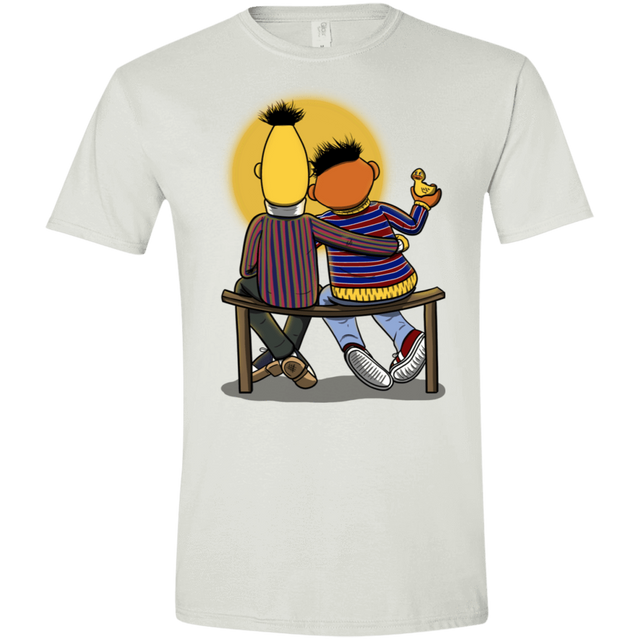 T-Shirts White / X-Small Sunset Street Men's Semi-Fitted Softstyle