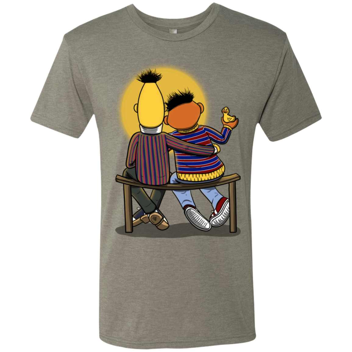 T-Shirts Venetian Grey / S Sunset Street Men's Triblend T-Shirt