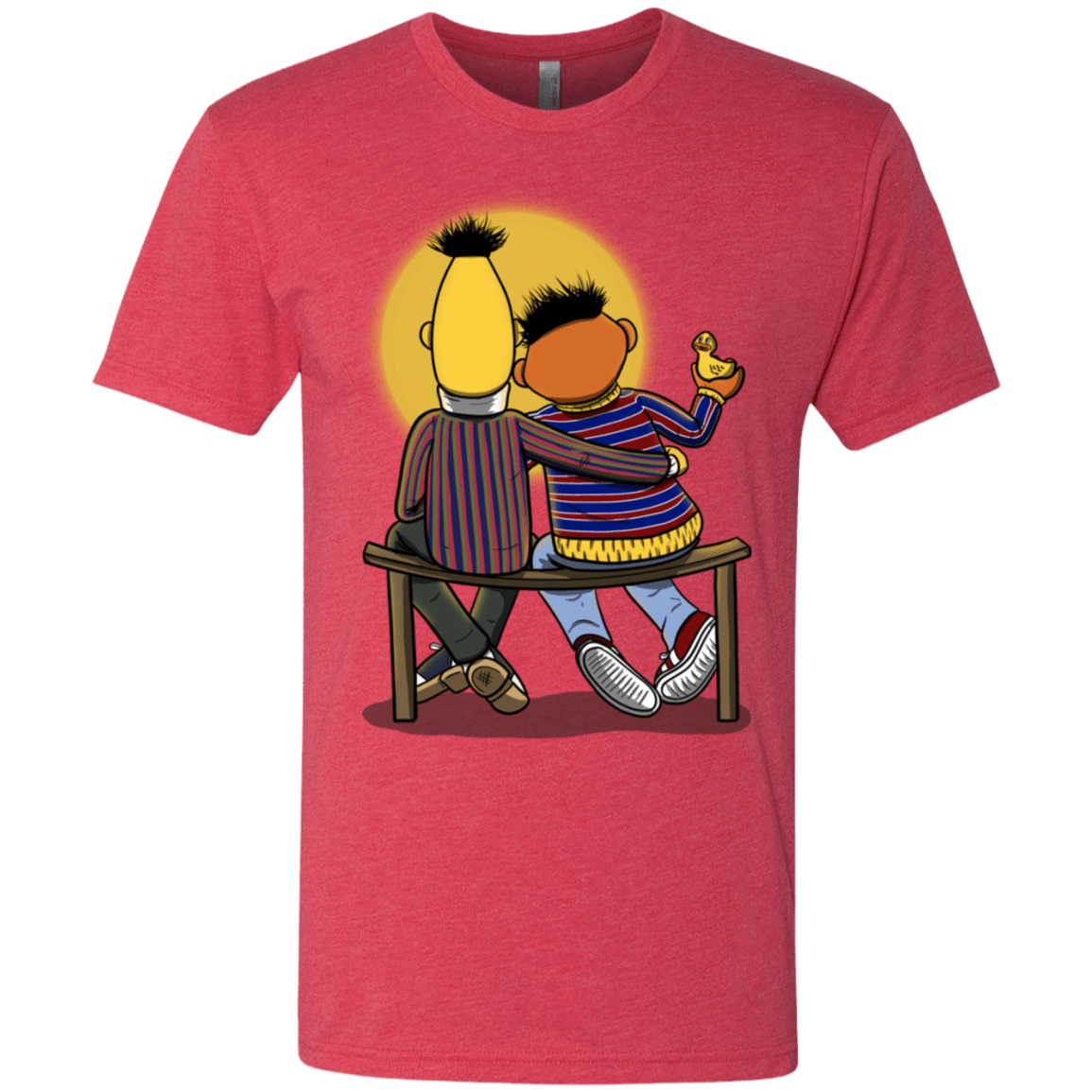 T-Shirts Vintage Red / S Sunset Street Men's Triblend T-Shirt