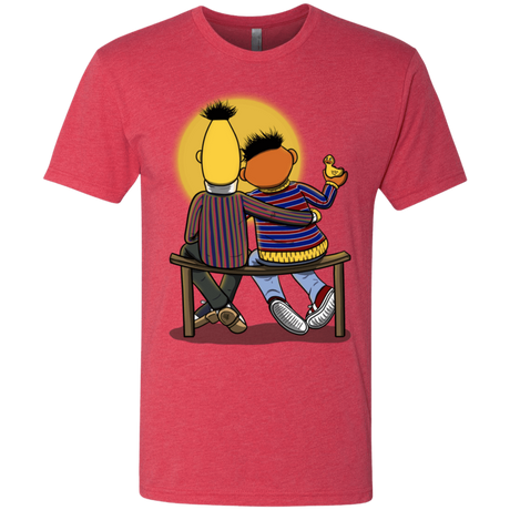 T-Shirts Vintage Red / S Sunset Street Men's Triblend T-Shirt