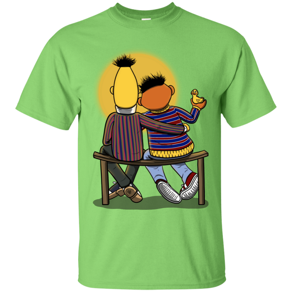 T-Shirts Lime / S Sunset Street T-Shirt