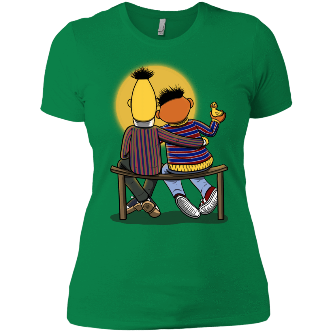 T-Shirts Kelly Green / X-Small Sunset Street Women's Premium T-Shirt