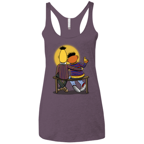 T-Shirts Vintage Purple / X-Small Sunset Street Women's Triblend Racerback Tank