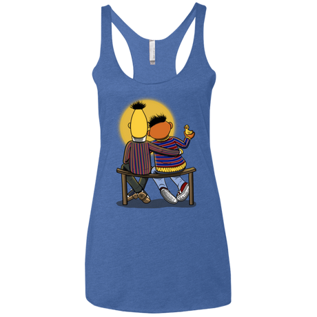 T-Shirts Vintage Royal / X-Small Sunset Street Women's Triblend Racerback Tank