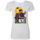 T-Shirts Heather White / S Sunset Street Women's Triblend T-Shirt