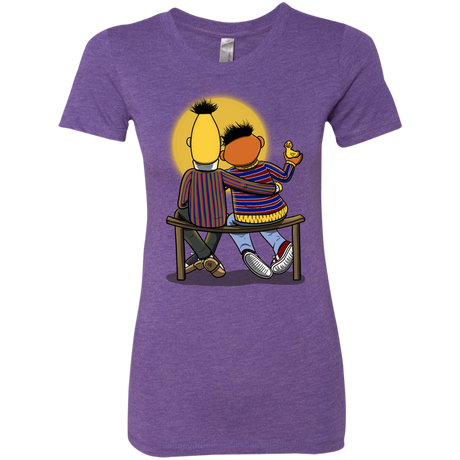 T-Shirts Purple Rush / S Sunset Street Women's Triblend T-Shirt