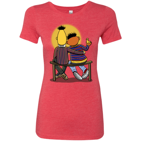 T-Shirts Vintage Red / S Sunset Street Women's Triblend T-Shirt