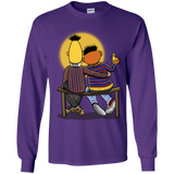 T-Shirts Purple / YS Sunset Street Youth Long Sleeve T-Shirt