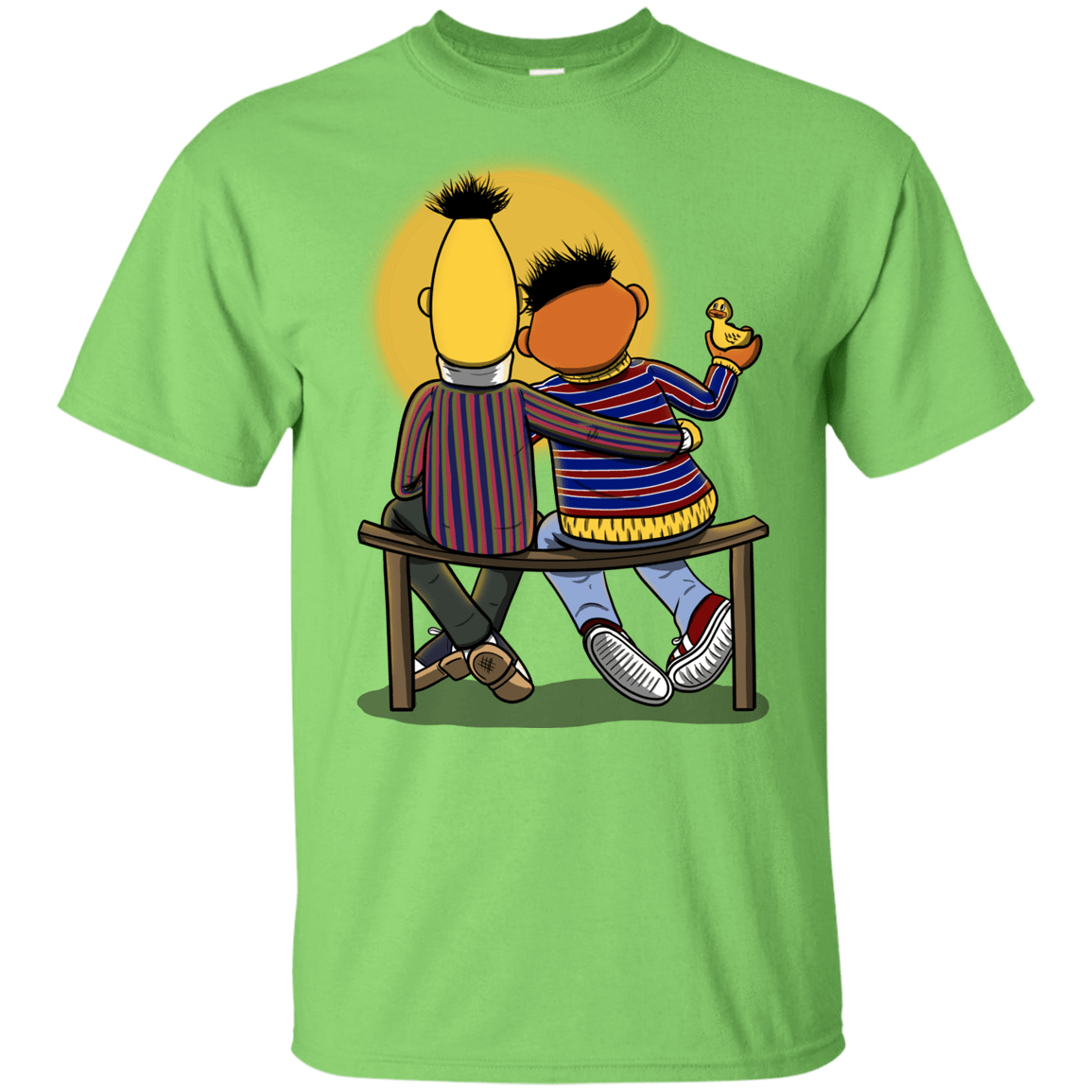 T-Shirts Lime / YXS Sunset Street Youth T-Shirt