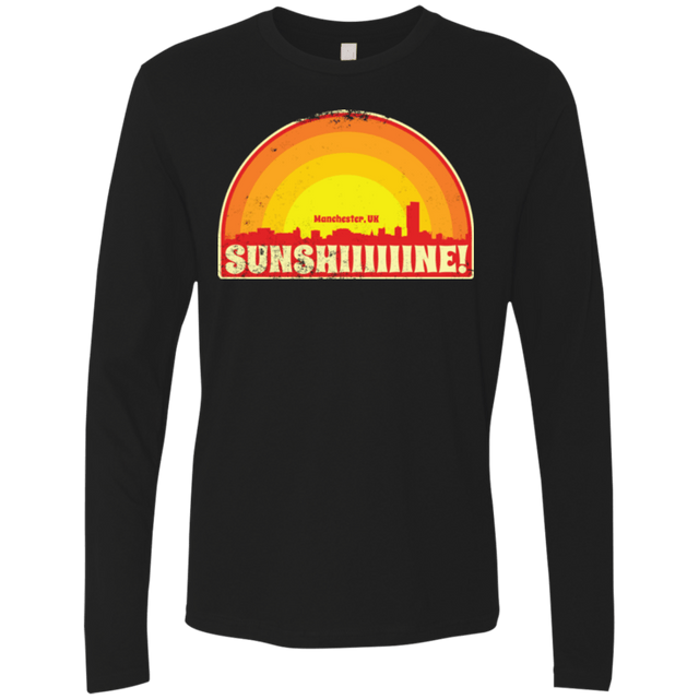 T-Shirts Black / Small Sunshine Men's Premium Long Sleeve